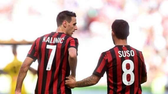 Milan-Juventus, le formazioni ufficiali: fantasia al potere, Suso con Çalhanoglu. C'è Abate 