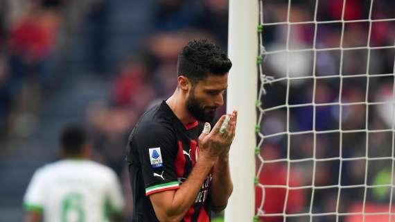 Sky - Milan, all'inizio della prossima settimana il rinnovo di Giroud