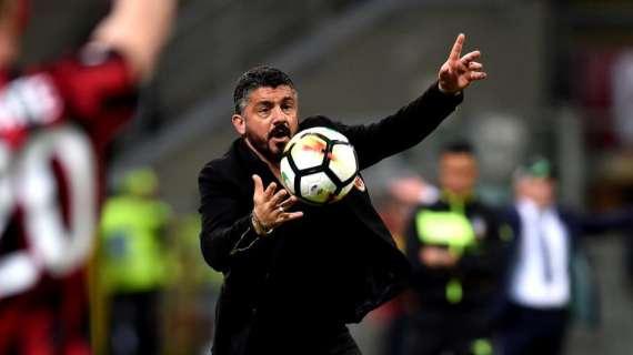 Milan, ecco le richieste di Gattuso per la prossima stagione: una mezzala, un esterno offensivo e un centravanti