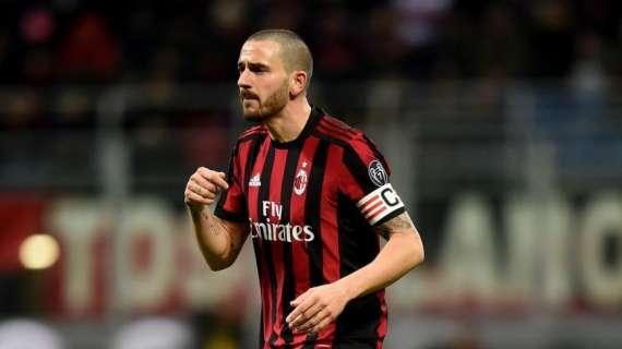 Milan, Bonucci ci crede: rimonta possibile, ma a Londra servirà più coraggio
