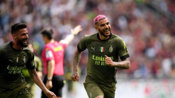 Un Theo "Frecciarosa" rimette il Milan in carreggiata. Pioli usa "pressione alta" su Sarri, è superefficace