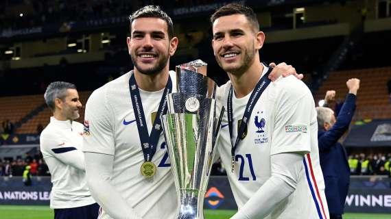 Theo Hernandez, il messaggio per il fratello infortunato: "Più forte che mai!"