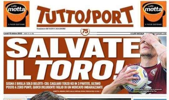 Tuttosport apre con le parole di Ibra: "Io, il Dio di Milano"