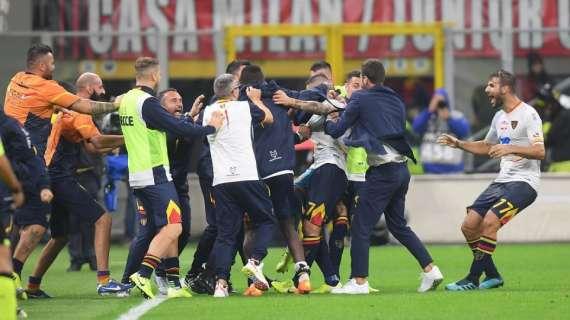 Milan, contro il Lecce primo pareggio in questo campionato