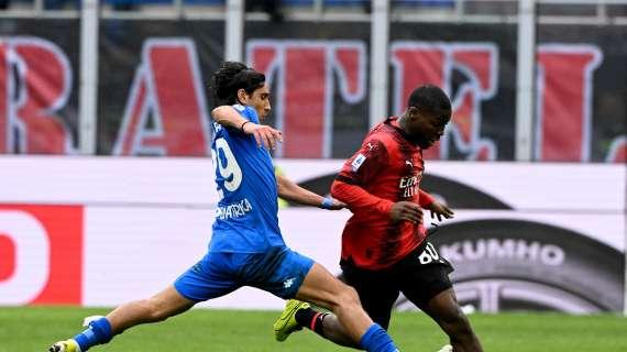 Musah: "Leao è importante per noi. Addio Giroud? Sono stato fortunato a giocare con lui"