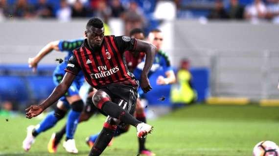 Niang si scopre uomo in più del Milan di Montella: l'unica stonatura è l'infortunio