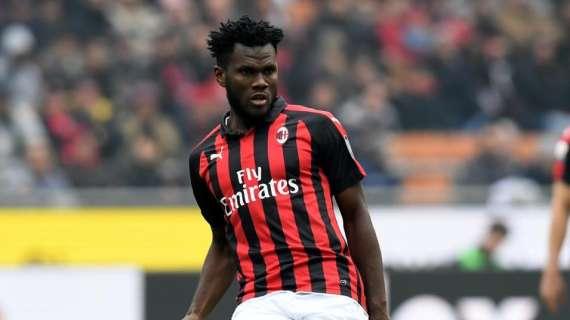 Bologna-Milan, ammonito Kessié: diffidato, salterà la Fiorentina
