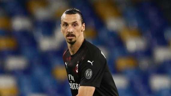 Ibrahimovic fa 100 con il Milan, la celebrazione dei rossoneri: "Le 100 presenze raggiungono Ibra"