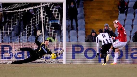 FOTO - Ecco il primo gol rossonero di Maxi Lopez