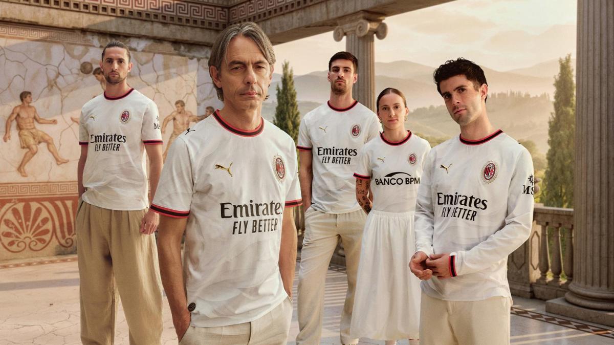 Il Milan presenta la divisa away firmata Puma per la stagione 2026/27