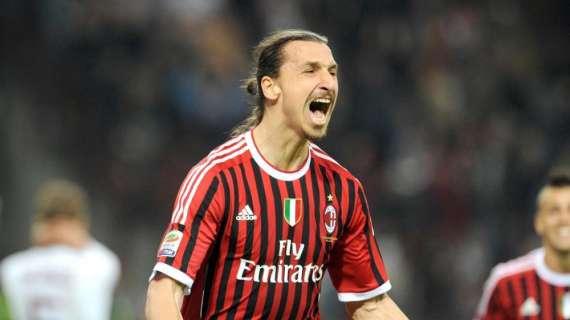 Ibrahimovic, nessuna panchina in Serie A col Milan