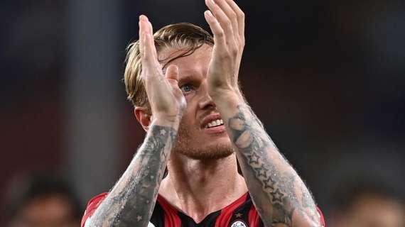 Milan, Kjaer è tornato in campo 242 giorni dopo l'ultima partita giocata
