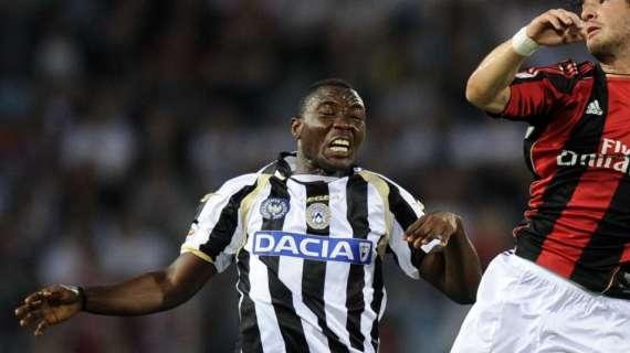 Ag. Asamoah: "Presto incontro con l'Udinese per decidere il futuro"