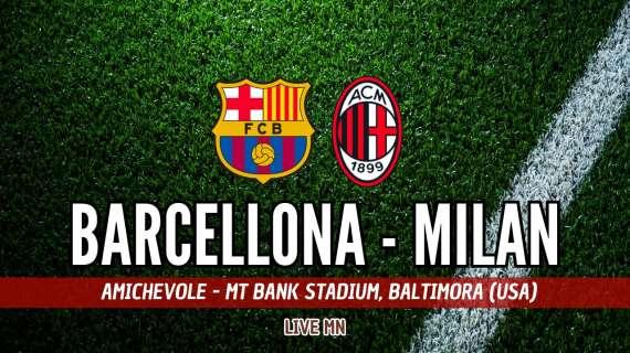 LIVE MN - Barcellona-Milan (5-6 d.c.r): il Milan vince anche contro il Barça nel segno di Torriani