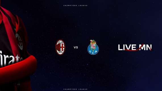 LIVE MN - Milan-Porto (1-1) - Un pari che serve a poco