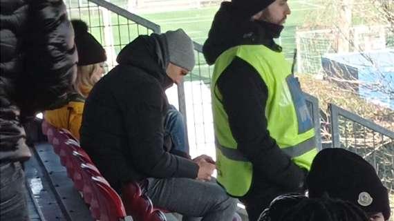 FOTO MN - Primavera, Milan-Roma: Ibra presente al Vismara, in panchina c'è il figlio Maximilian