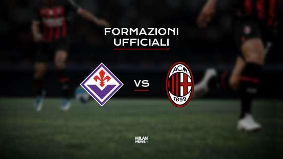 Fiorentina-Milan, le formazioni ufficiali: De Ketelaere e Rebic dal 1'. Torna Bennacer