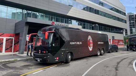 Verso Vicenza-Milan: domani mattina la partenza dei rossoneri 