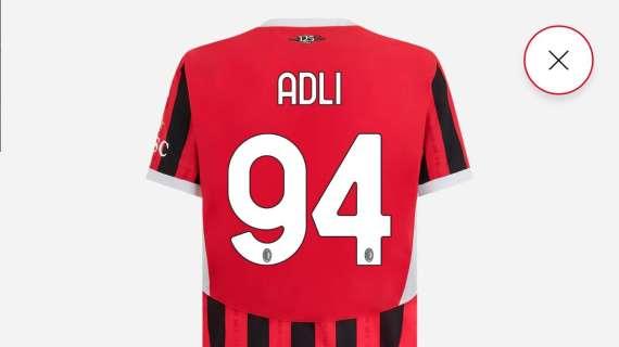 Adli cede il 7 a Morata e cambia numero: perchè ha scelto il 94