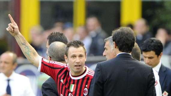 Cassano sconsiglia Allegri: "Al Milan faceva giocare Van Bommel e non Pirlo…"