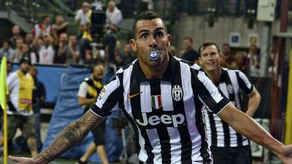 Tevez a Sky: "Alla Juventus mi sento a casa"