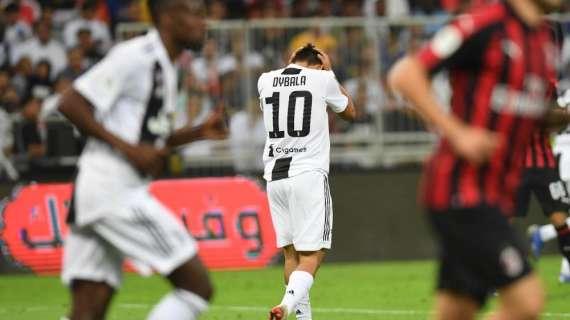 LIVE MN - Supercoppa, Juve-Milan (1-0) - CR7 e Banti decidono la gara