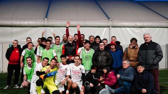 Visita a sorpresa per il Vharese: a dirigere l'allenamento ci pensa Pioli