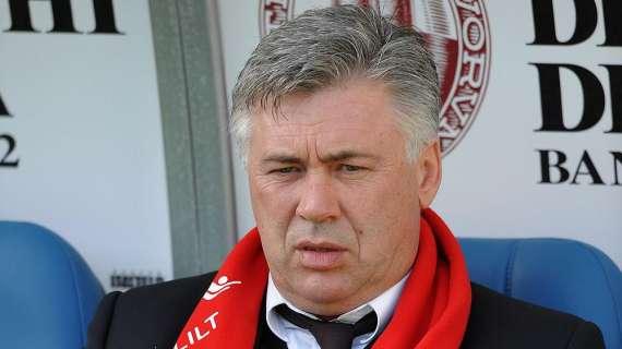 Ancelotti: "Milan, la tempesta passerà: servono nuove idee"