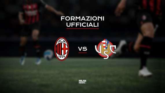 Milan-Cremonese, le formazioni ufficiali: riecco i quattro belgi dal 1', c’e Ballo-Toure