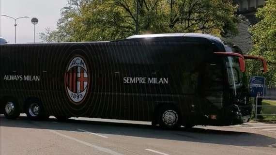Verso Spezia-Milan, nel pomeriggio la partenza della squadra per la Liguria