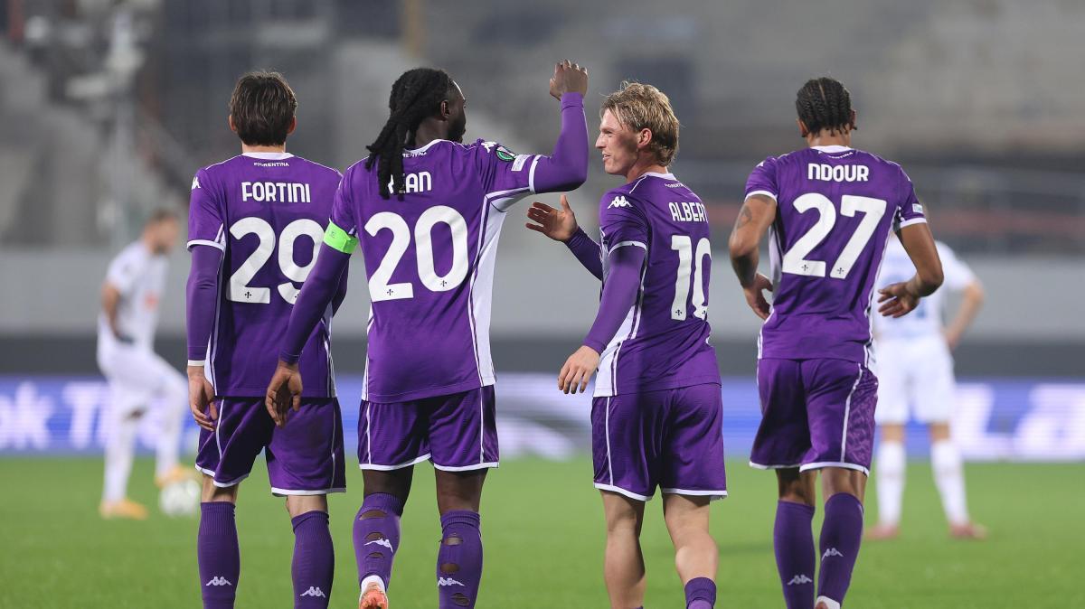 Conference League: la Fiorentina perde ancora ma va agli spareggi