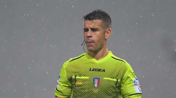 Arbitri 16^ giornata Serie A: statistiche in campionato