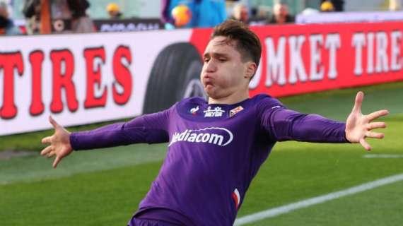 Chiesa, sono sei i gol in campionato, eguagliato il suo record personale