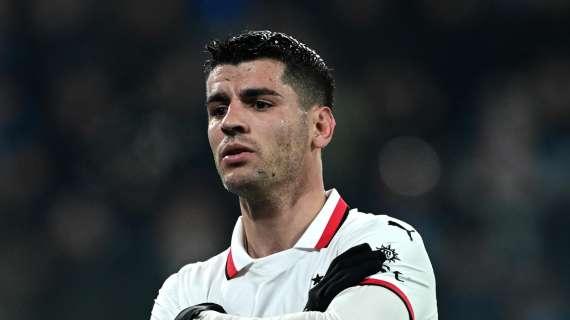 Morata giustifica l'uscita dal Milan dopo soli 6 mesi: "Circostanze del calcio"