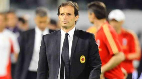 Ultime di formazione: ecco le scelte di Allegri