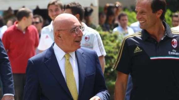 Galliani: "Pradé lo sento spesso, ma se non parte Robinho non arriva nessuno"