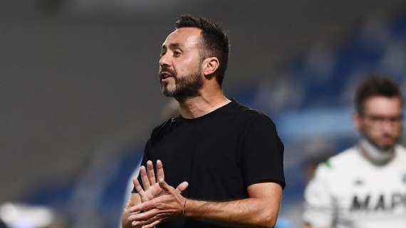 Sassuolo, De Zerbi a Sky: "In questo momento è difficile giocare in dieci col Milan. Pioli? Rinnovo meritato"