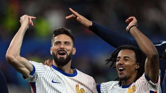 Ex Milan, la Francia celebra così Giroud: "Una leggenda da 57 gol ufficiali" 