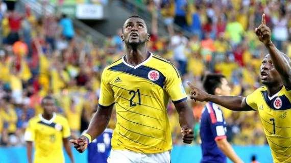 Colombia, solo otto minuti per Jackson Martinez nella sconfitta con il Venezuela