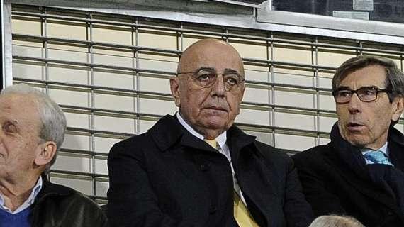 Galliani: "Con Allegri ho già fatto pace, ma mi arrabbio quando vedo cinque mediani"
