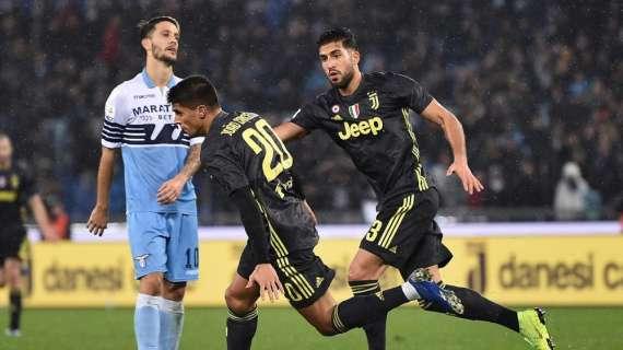 Lazio-Juve 1-2, il Milan a +3 sui biancocelesti