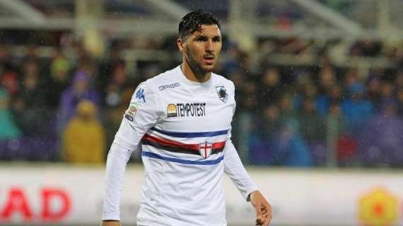 Soriano, ecco la posizione della Sampdoria