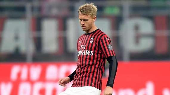 Kjær a MTV: "Sto bene, voglio esserci contro la Roma. Mi trovo bene con Romagnoli, ho un ottimo rapporto con Pioli"