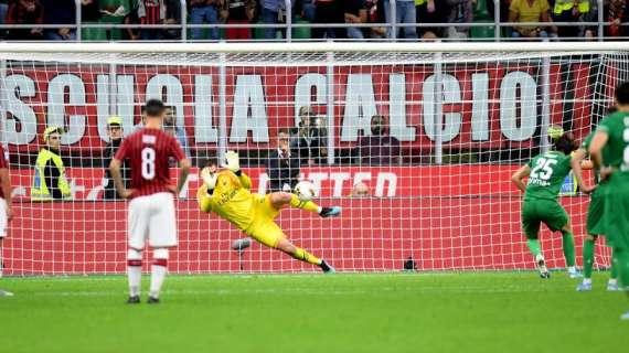 Milan, il bilancio dei rigori è il più positivo d'Europa