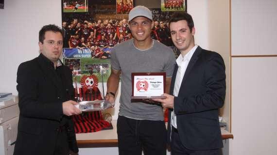 MN AWARDS - Thiago Silva: "Ringrazio tutti, spero sia il primo di una lunga serie sempre in rossonero"