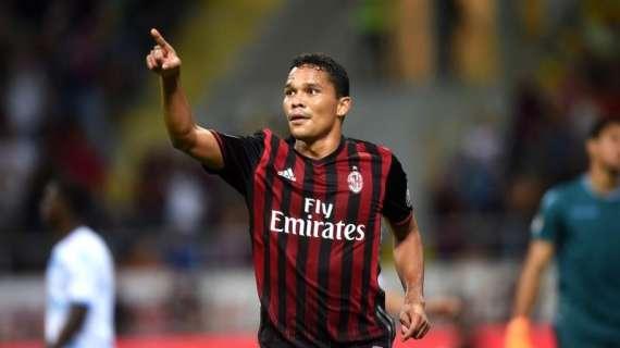 Talismano Bacca, quando segna il Milan non perde quasi mai: solo una volta in 22 partite. In Serie A i suoi gol hanno portato 47 punti su 67