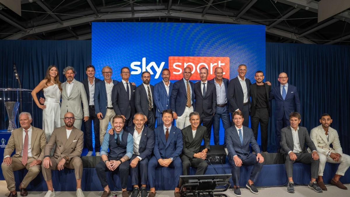 Tutto il calcio europeo delle italiane sarà in diretta su Sky: la presentazione