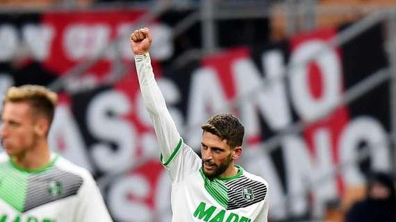 Sassuolo, Berardi a DAZN: "Il Milan mi porta fortuna, spero di continuare così"