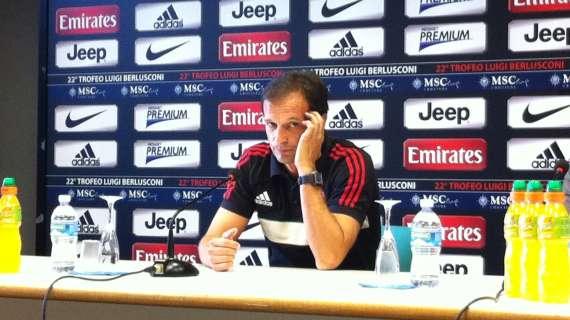 LIVE MN - Allegri: "Dobbiamo centrare i primi tre posti e fare bene in Champions"