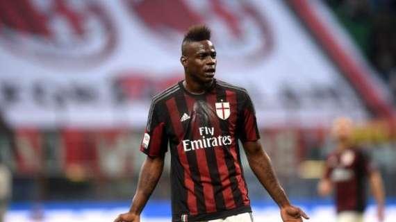 MN - Balotelli, ieri sera telefonata con Galliani per scusarsi del rigore sbagliato
